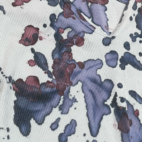 WILFRED (Up cycled with Tie Dye) Thong BodySuit. Size XS - Picture 5 of 9